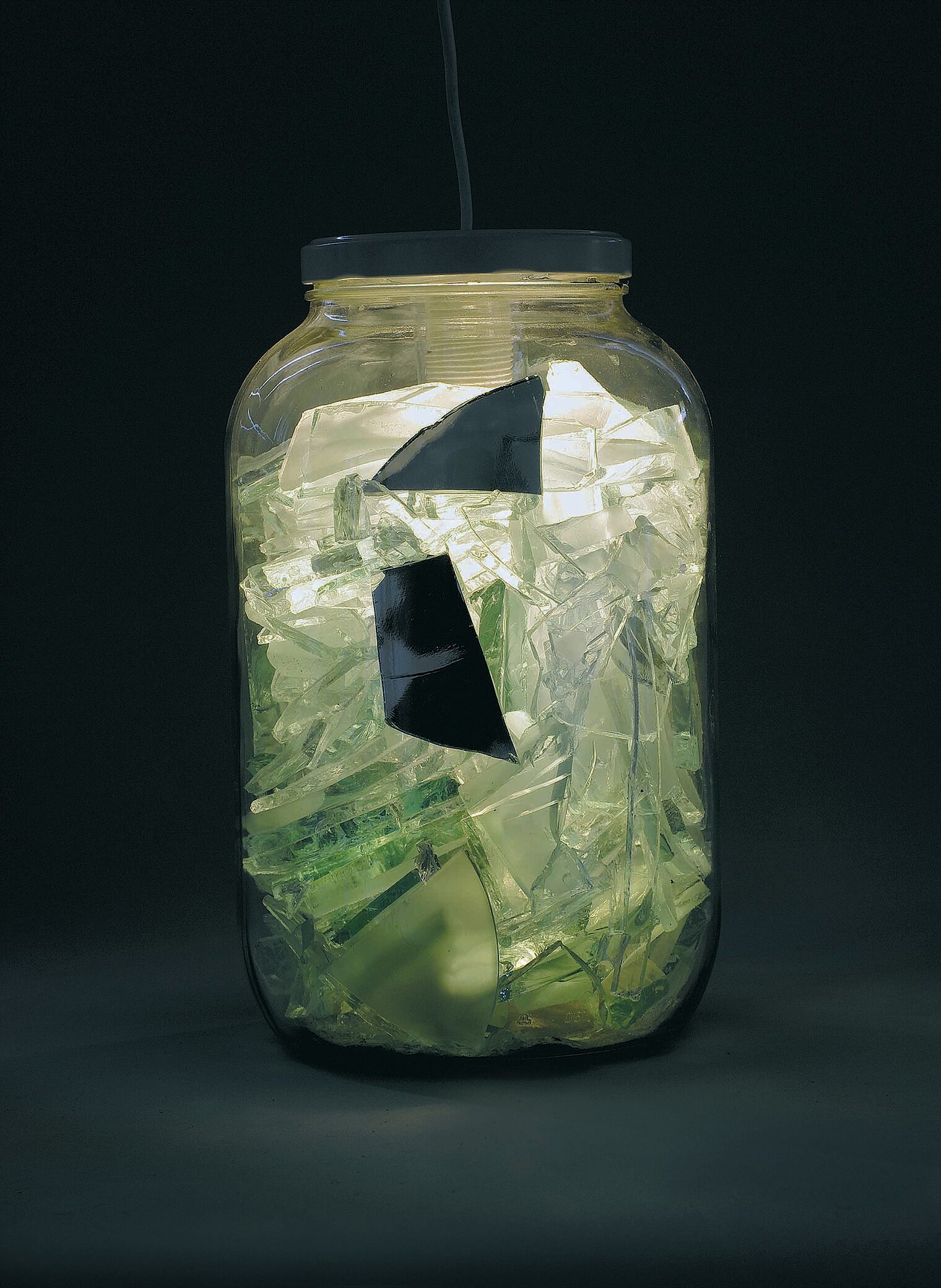 Agnieszka Bar: Broken Glass Jar, 2008