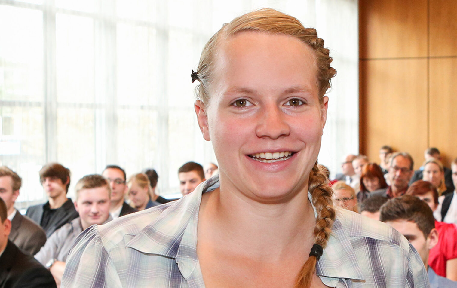 Landessiegerin bei den Reitsportsattlern Stefanie Mausolf