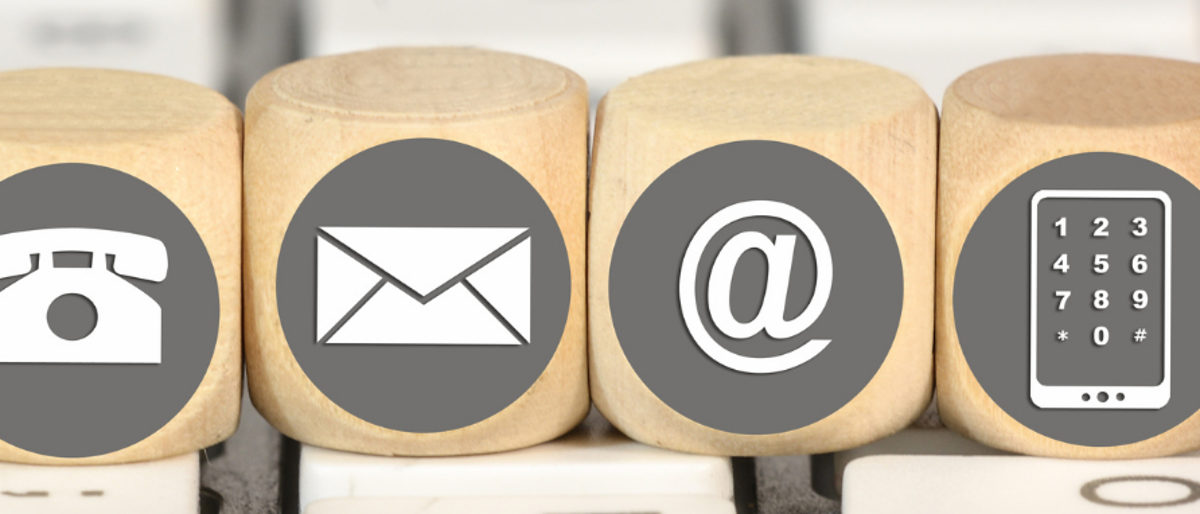 ansprechpartner Fotolia _94155748_M, mail, telefon, handy, brief, adresse,
