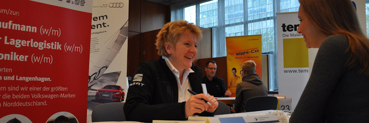 Britta Rausch von der Autopark Hackerott GmbH speed dating, 2015,