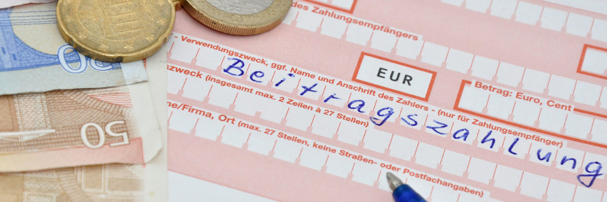 Fotolia_36906292_M_3zu1, beitrag, mitflied, geld, zahlung, beitragserhöhung, bescheid