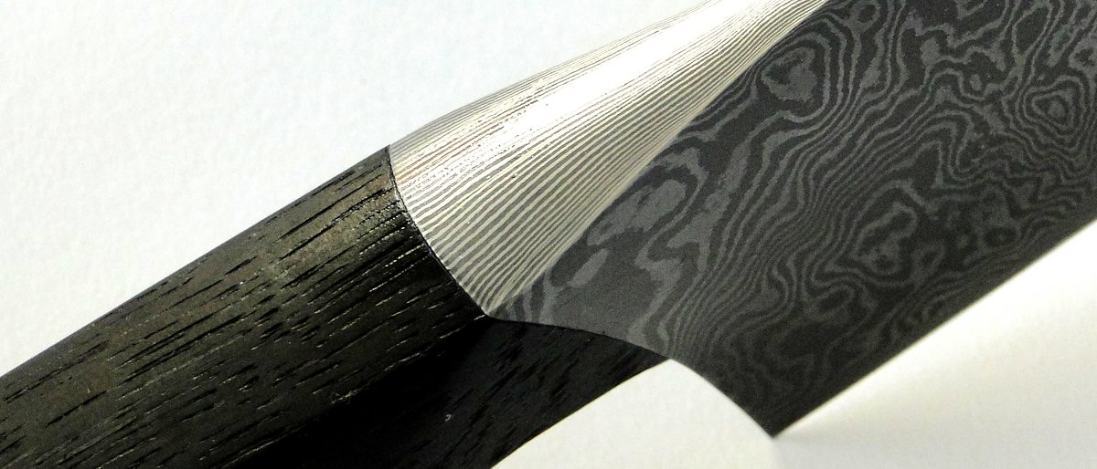 Messer aus Damaszenerstahl von Jan Hebach Messer aus Damaszenerstahl von Jan Hebach