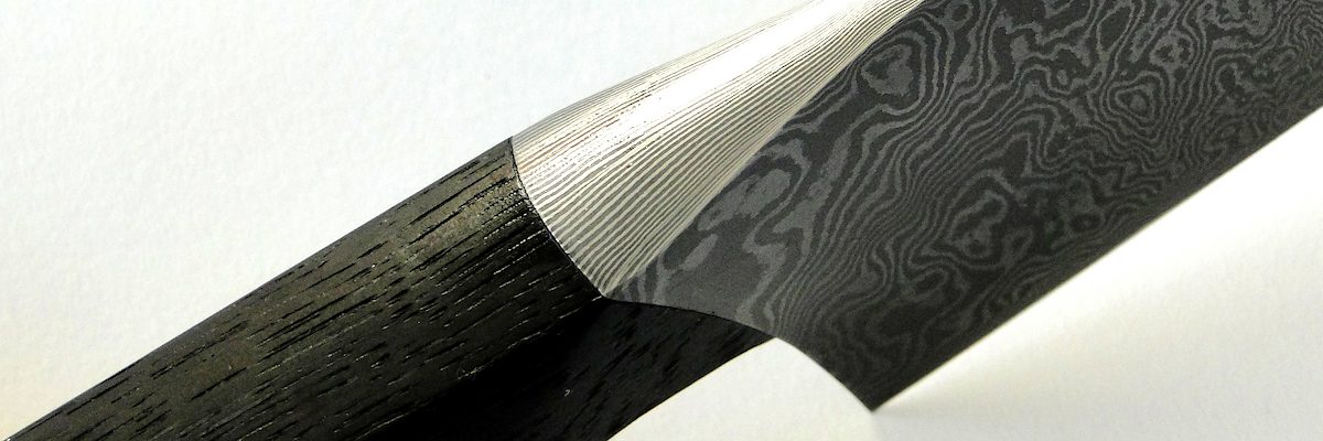 Messer aus Damaszenerstahl von Jan Hebach