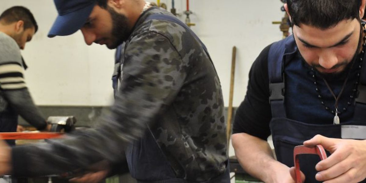 Flüchtlinge, IHAFA, AZF3, SHK-Werkstatt, Förderungs- und Bildungszentrum