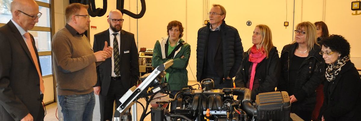 Besuch der Kfz-Werkstatt