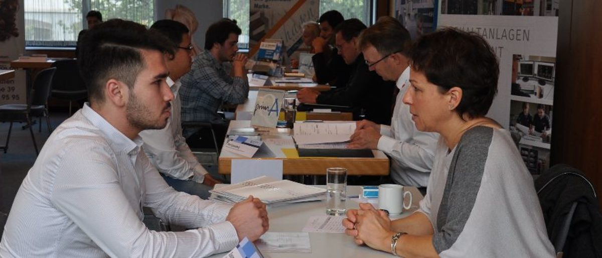 speed dating, azubi, ausbildungsplatz, gespräch, lehrstelle,