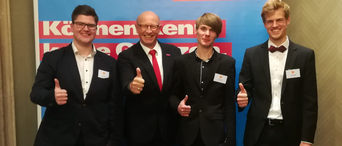 Raphael Buschmann, Karl-Wilhem Steinmann, Constantin Lange, Till Leon Bettin Raphael Buschmann, Karl-Wilhem Steinmann, Constantin Lange, Till Leon Bettin
