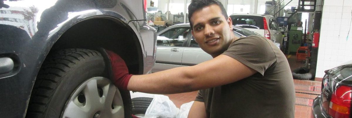 ausbildung, kfz, flüchtling, fluechtling, auto, werkstatt