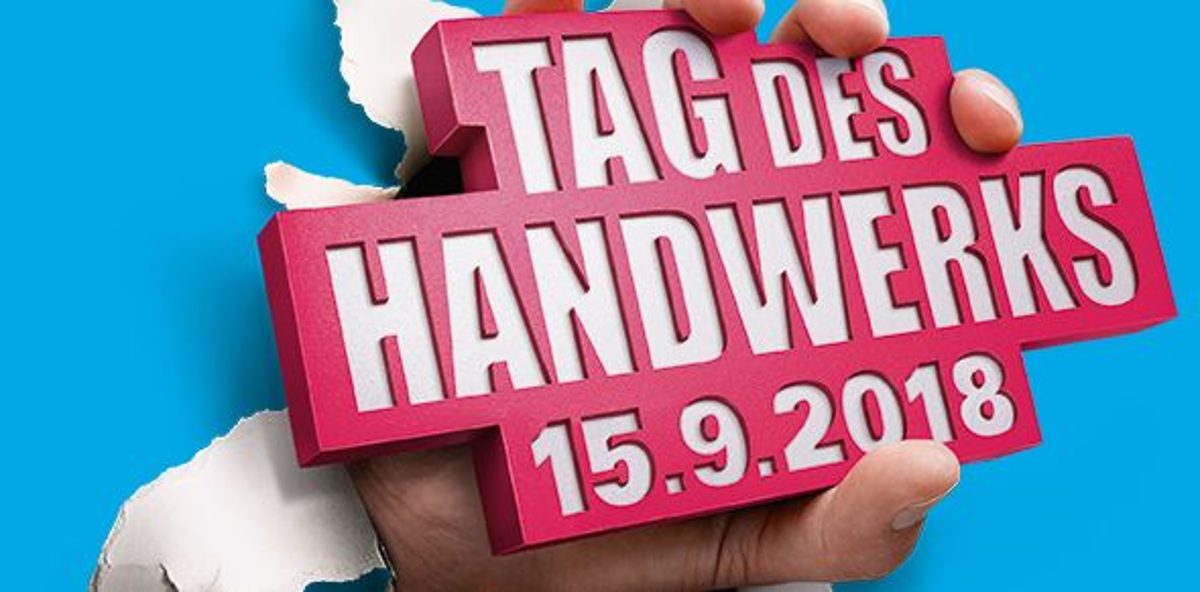 logo tag des handwerks 2018 hand kampagne imagekampagne