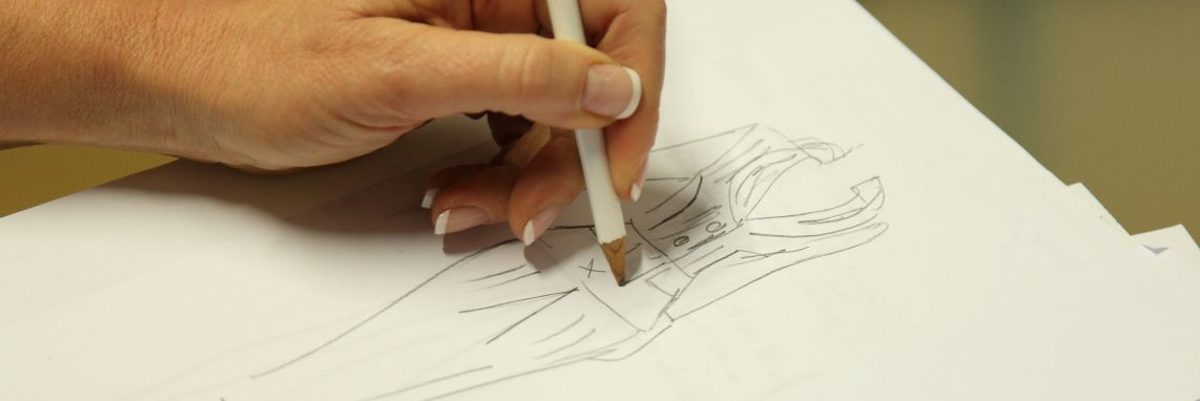 maßschneider schneider, zeichnen, stift bleistift skizze, entwurf papier mode kleidung werkakademie