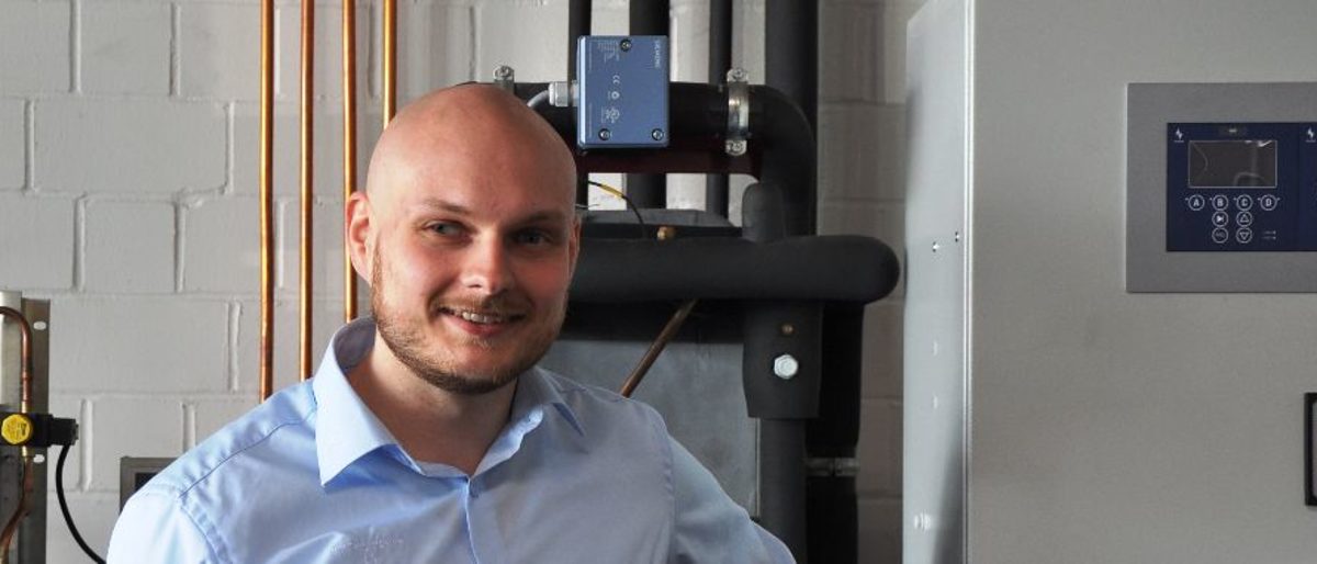 Jonas Heile bringt auch komplizierteste Kälteanlagen zum Laufen. Jonas Heile bringt auch komplizierteste Kälteanlagen zum Laufen.