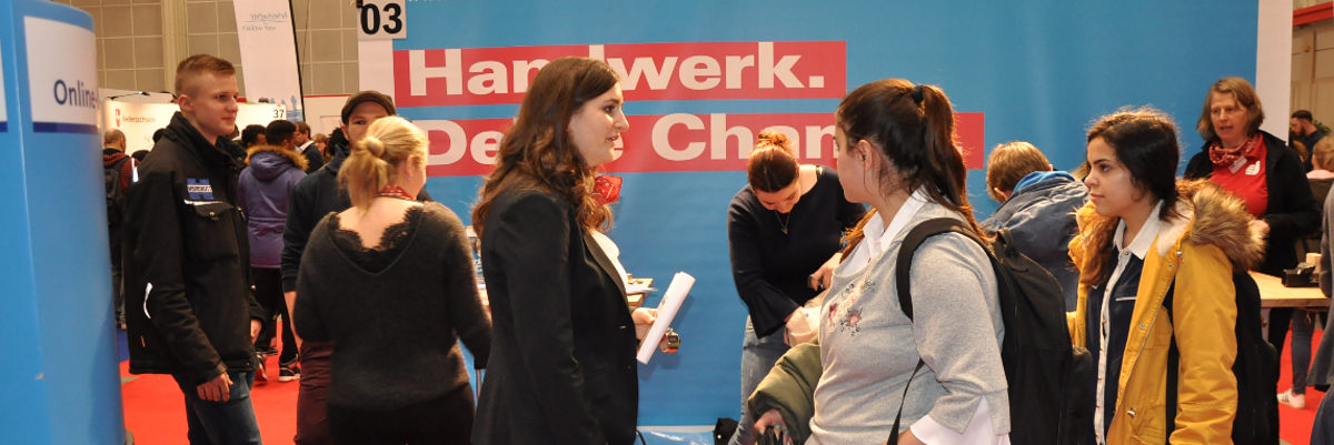 beruf & Bildung, Messe, Auszubildende