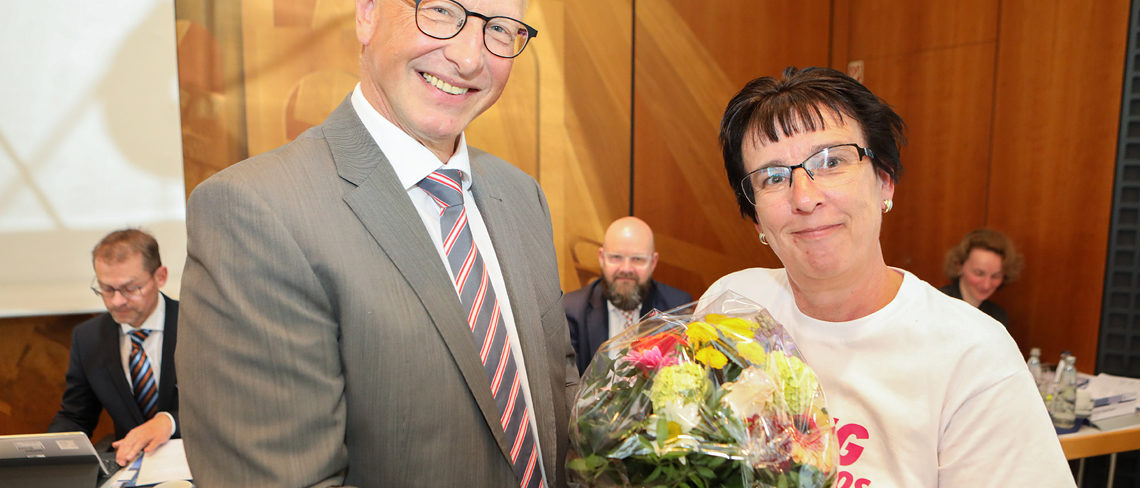 Seit Mai 2019 im Amt: Vizepräsidentin Stephanie Wlodarski. Seit Mai 2019 im Amt: Vizepräsidentin Stephanie Wlodarski.