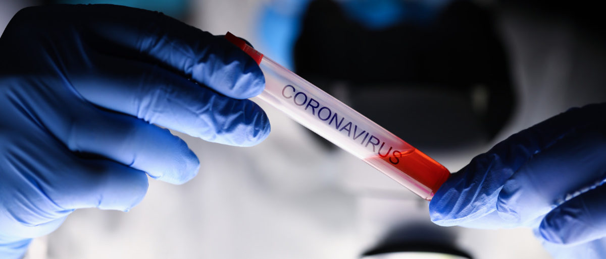 corona virus ansteckung krankheit, spritze plutprobe desinfektion epidemie