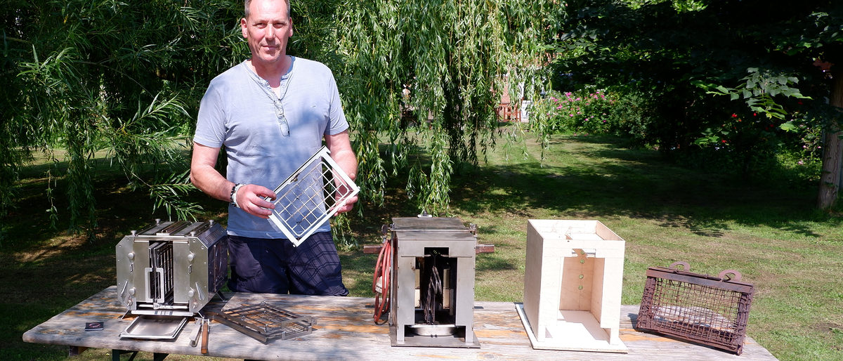 Vom Prototypen zum fertigen Produkt - der Opus-Powergrill. Messerschmied, Ulrich Hennicke, Grill Vertikalgrill, Innovation