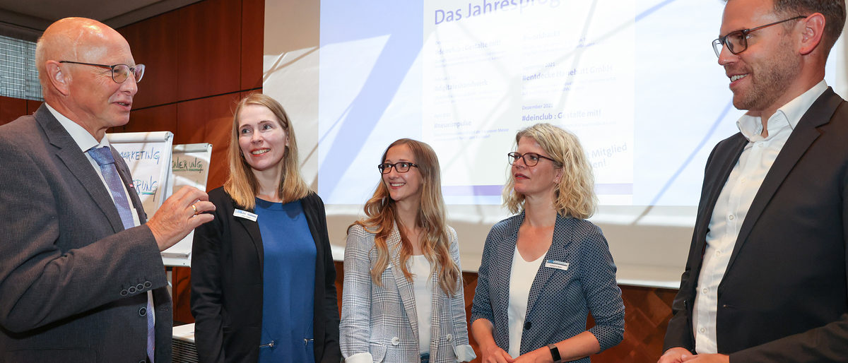 Karl-Wilhelm Steinmann, Jana Sieke, Anika Wohlers, Katharina Baier, Sven Schöpker MMC, MeisterMeisterinnenClub, Steinmann, Schöpker