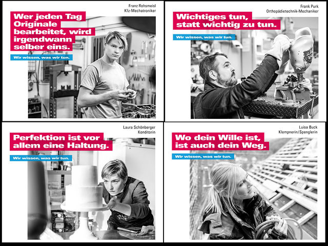 Imagekampagne des Handwerks 2021 - Willkommen bei der Handwerkskammer ...