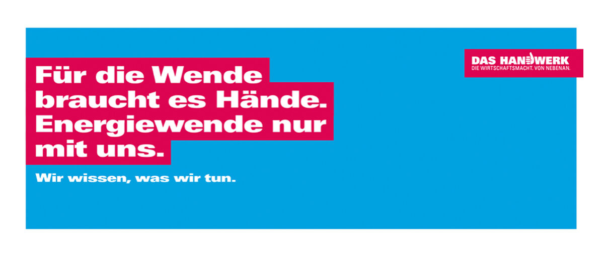 Der Deutsche Handwerkskammertag bietet im Rahmen einer Kampagne verchiedene Motive an. Der Deutsche Handwerkskammertag bietet im Rahmen einer Kampagne verchiedene Motive an.
