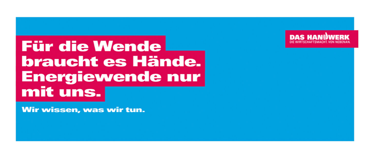Der Deutsche Handwerkskammertag bietet im Rahmen einer Kampagne verchiedene Motive an.