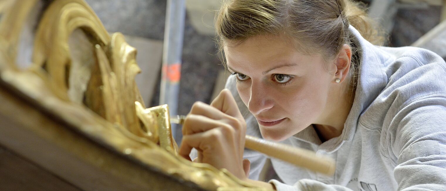 Vergolderin Handwerk 