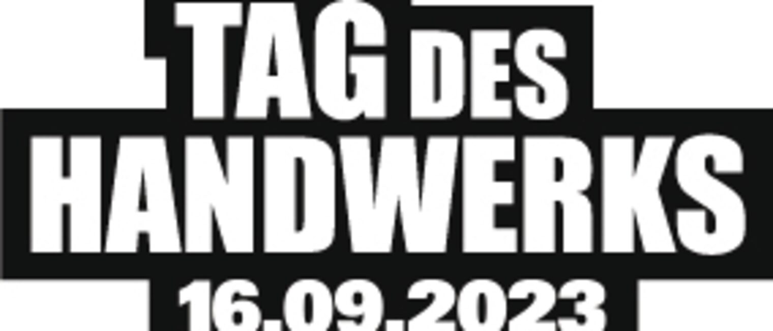 In diesem Jahr feiern wir den Tag des Handwerks bundesweit am 16.09.2023. tag des handwerks schwarz weiß, imagekampagne