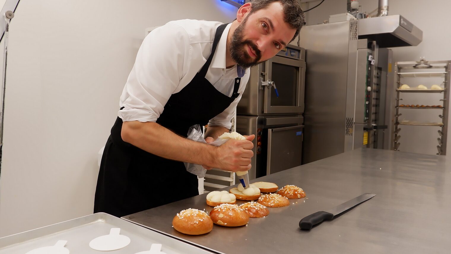 Patissier und Chocolatier Mattieu Sibenaler