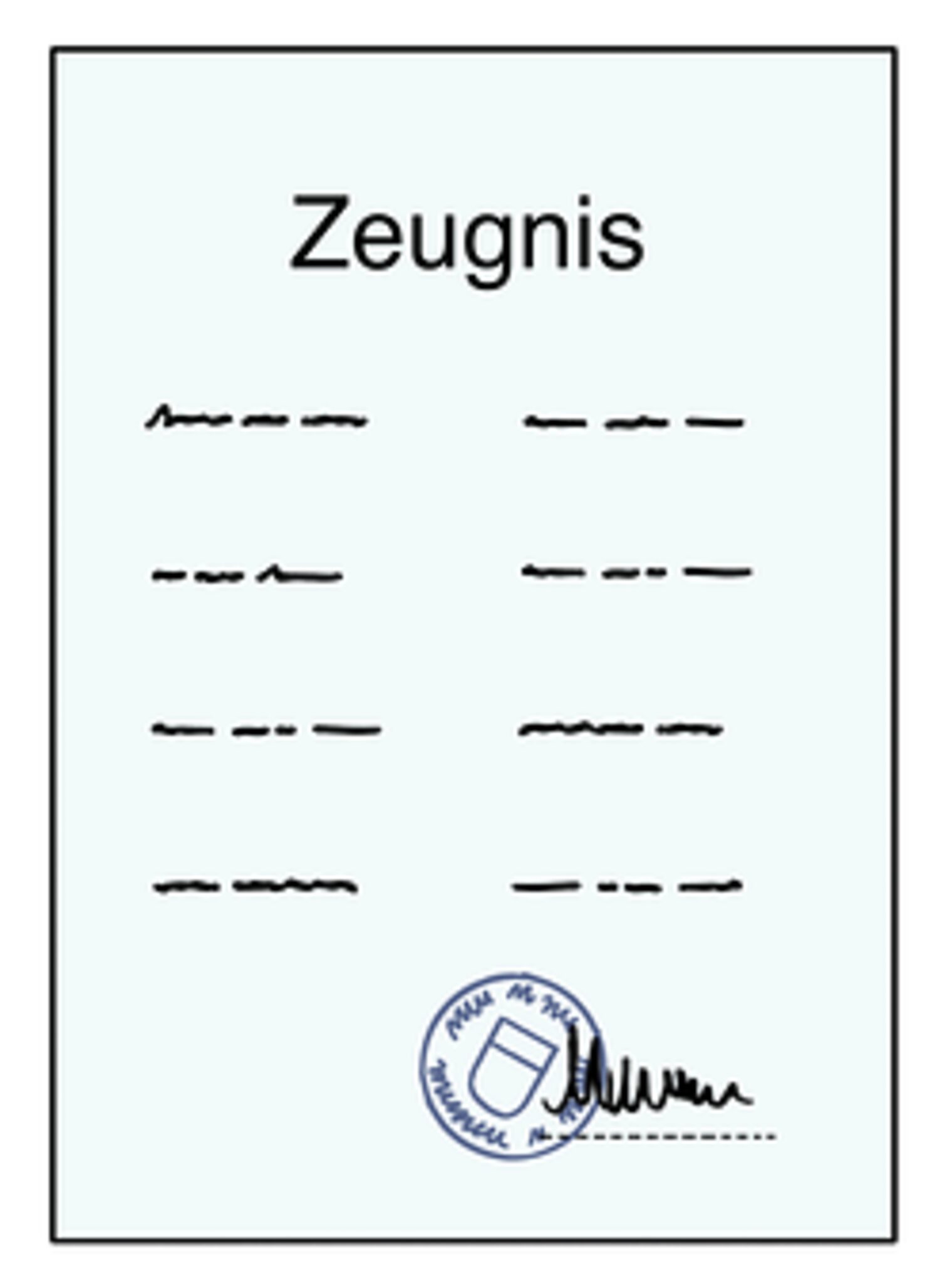 zeugnis