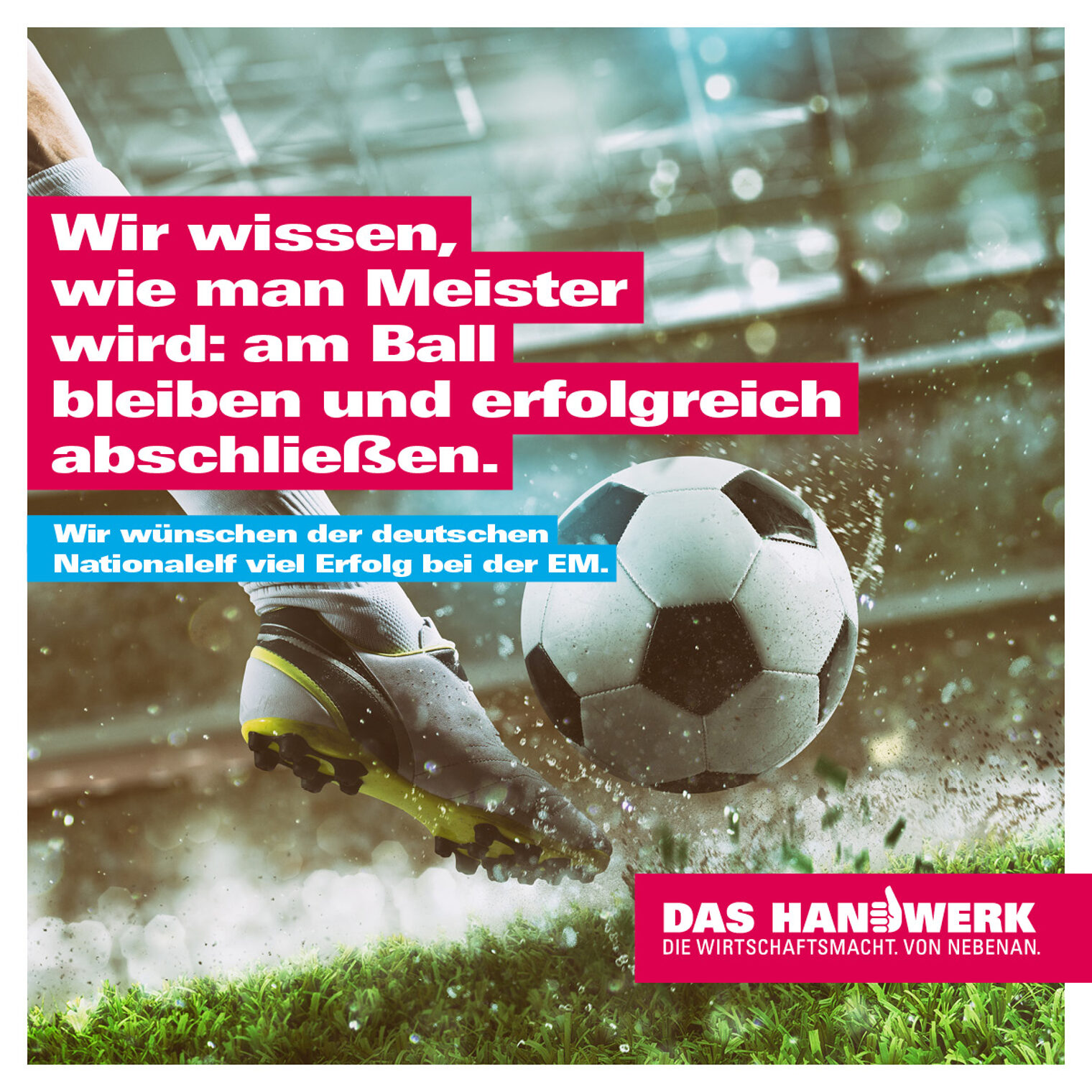 Motiv zur Fußball-EM