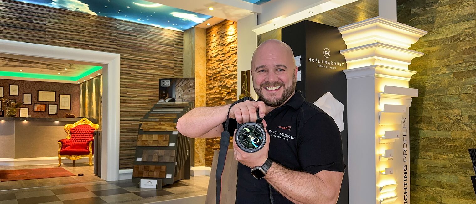 Auf seinem Instagram-Kanal hat der Malermeister über 30.000 Follower Auf seinem Instagram-Kanal hat der Malermeister über 30.000 Follower
