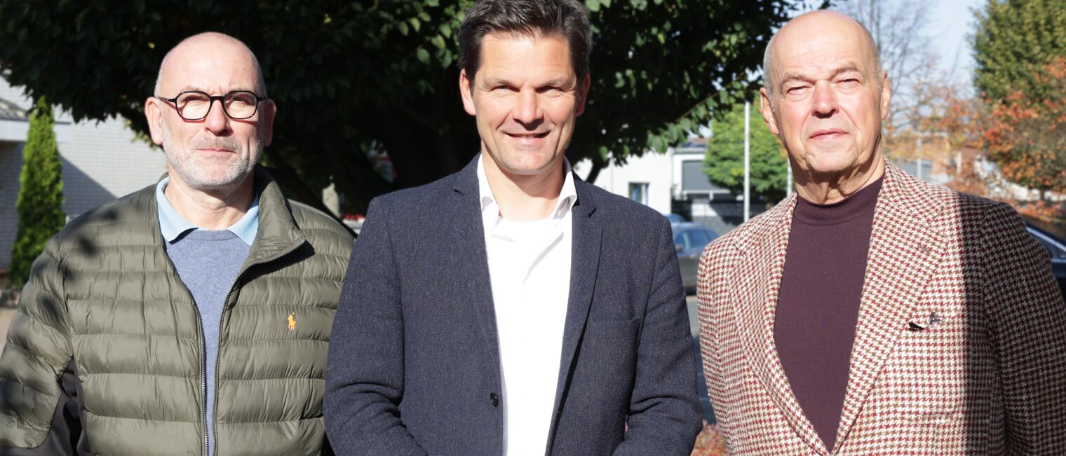 V.l.n.r. Frank Fenselau, Steffen Krach u. Wolfgang Germerott