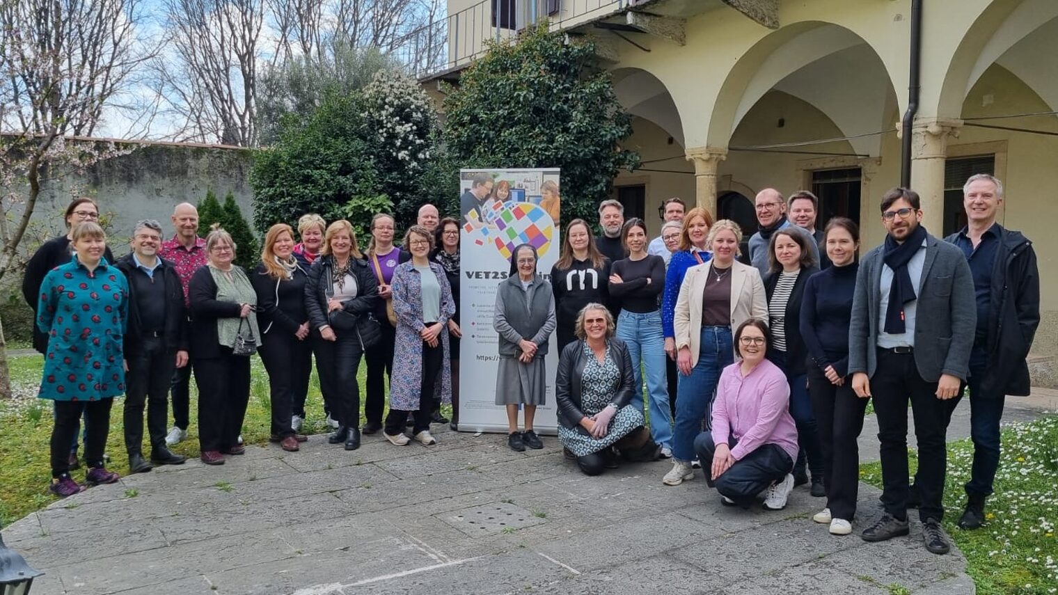 Gemeinsam für die berufliche Bildung in Europa: Im Frühjahr fand ein Treffen aller Partnerinstitutionen in Verona statt.