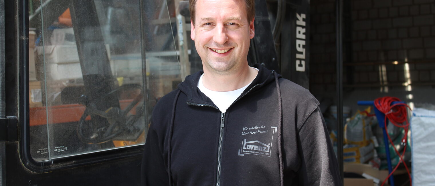Marc Lorenz, Geschäftsführer bei der Lorenz Bauunternehmen GmbH, will mehr Zeit in die Ausbildung investieren.