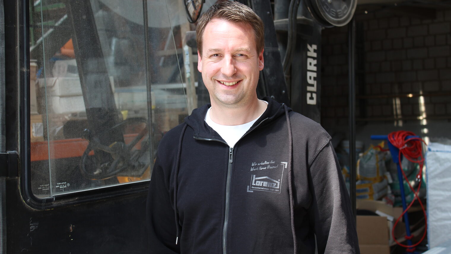 Marc Lorenz, Geschäftsführer bei der Lorenz Bauunternehmen GmbH, will mehr Zeit in die Ausbildung investieren.