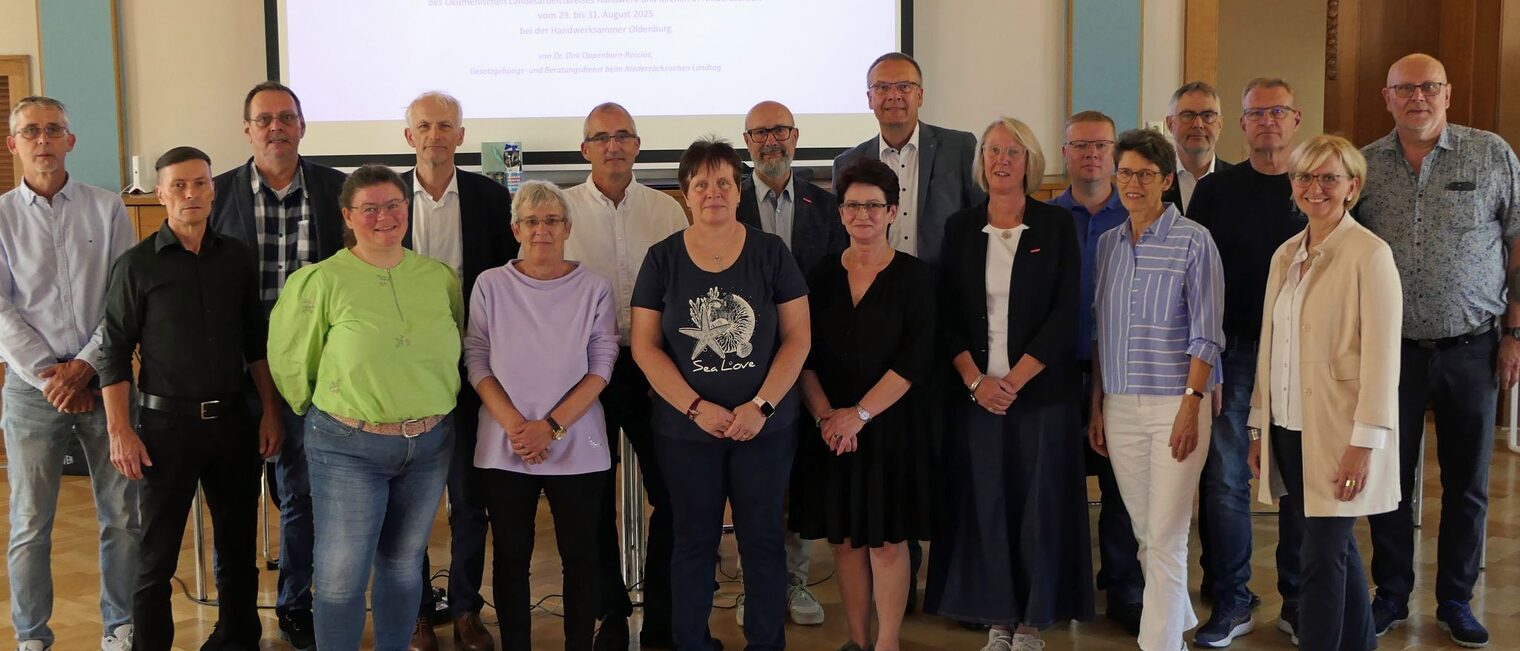 Studientagung „Moin Grundgesetz“: Spitzenvertreter der Arbeitnehmerseite der norddeutschen Handwerkskammern
