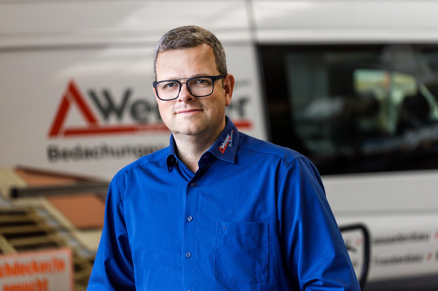 Thorsten Weniger von der Norbert Weniger Dach und- Fassadenbau GmbH im Porträt.