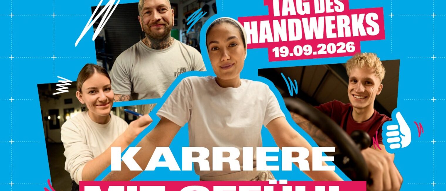Logo des Tags des Deutschen Handwerks.